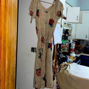 Zina‎ maxi Rose dress